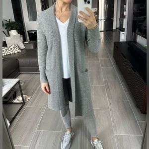 Tahari 100% cashmere ultra soft pure luxe candigan S